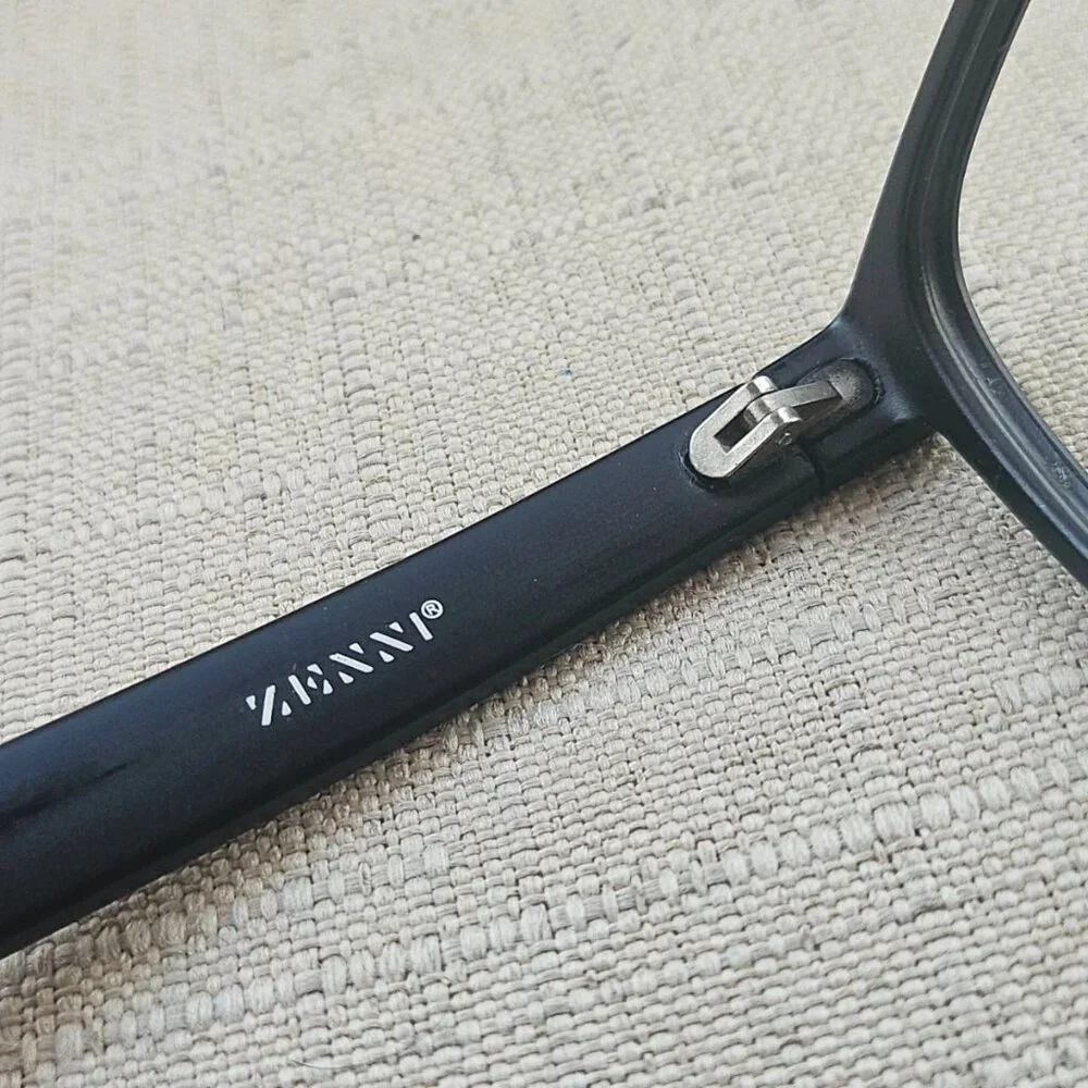 Zenni Optical Unisex Eyeglasse Frame Black Eye Wear Glasses Frame only